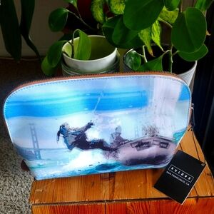 Rule #5 Cosmetic Case Pouch with Action Print